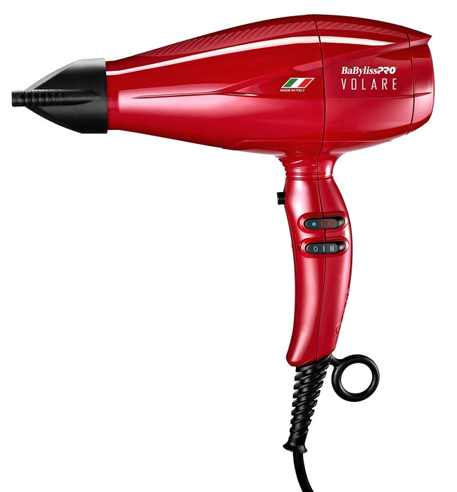 BaBylissPRO Nano Titanium Volare V1 Full-Size Dryer Ferrari-Designed Engine (RED) Model #BB-BRVOL1, UPC: 074108464897