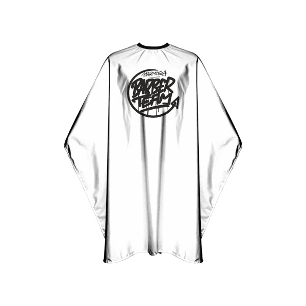 Marmara Barber Cape Team White Model #BCP–BTW, UPC: 8691541006174