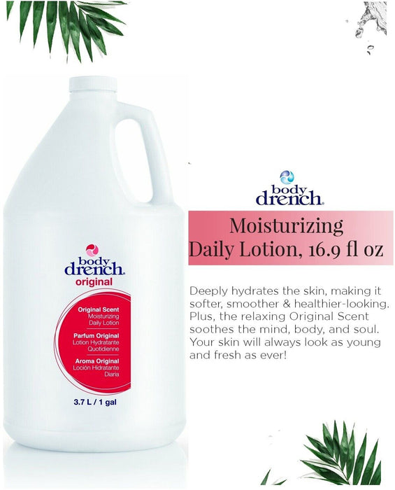 BODY DRENCH Daily Moisturizing Lotion Original Scent Model #BO-30628, UPC: 653619306287