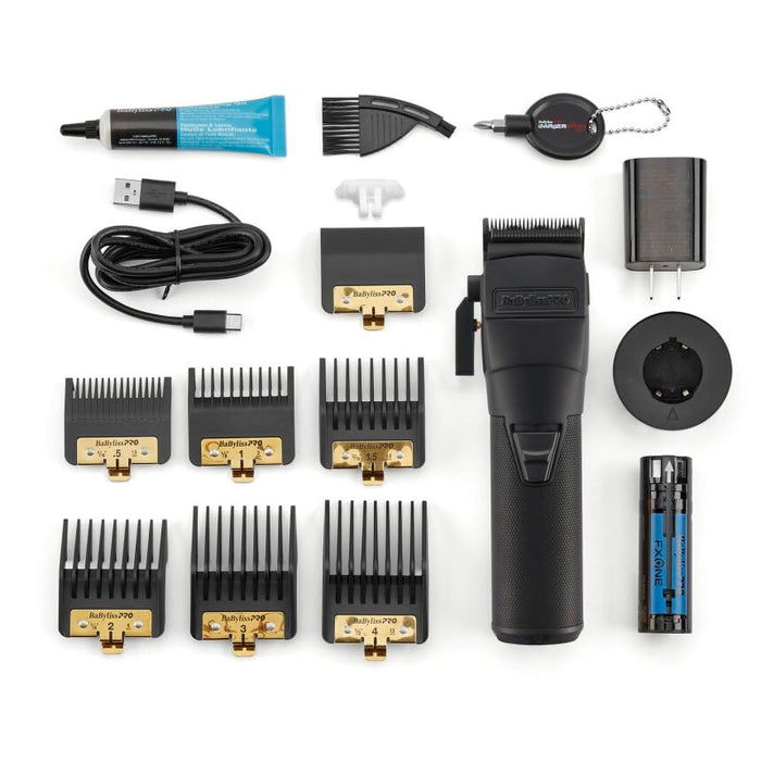 BaBylissPRO BlackFX FXONE Professional Cord/Cordless Clippers #FX899MB, UPC: 074108477682