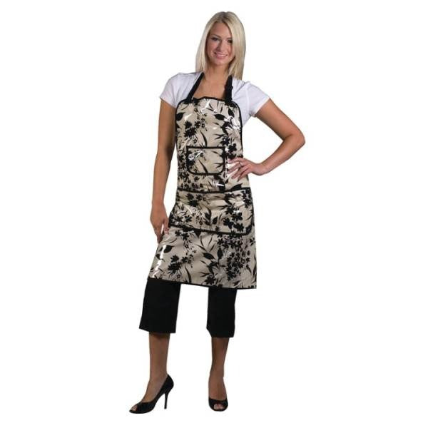 Cricket Audrey Apron - Black and Cream Model #CR-CT-5512119, UPC: 672555121198
