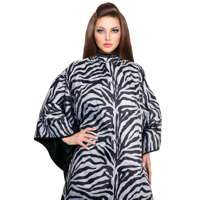 Cricket Flip Zebra Reversible All Purpose Cape - Black & Silver Model #CR-5512132, UPC: 672555121327