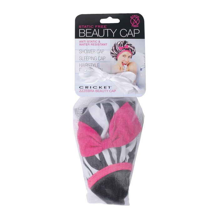 Cricket Static Free Beauty Cap - 2 Ounce, Zzzebra Model #CR-5516103, UPC: 672501161032