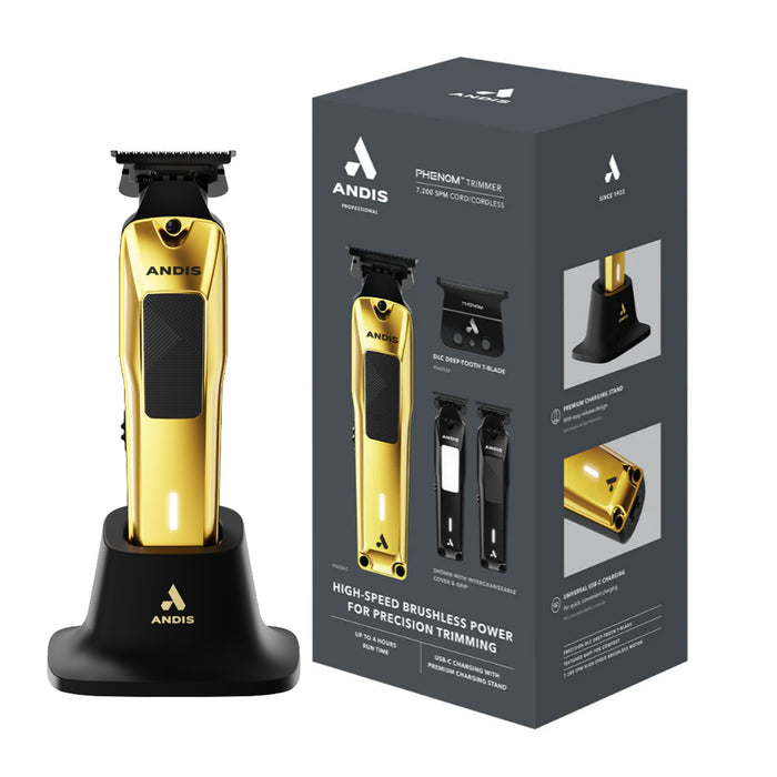 Andis Professional Phenom Corded/Cordless Hair Trimmer Model #AN-562062, UPC: 040102006746