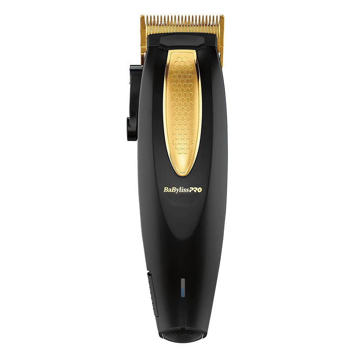 BABYLISS PRO LithiumFX Cord / Cordless Ergonomic Clipper - Gold Model #BB-FX673NS, UPC: 074108466808