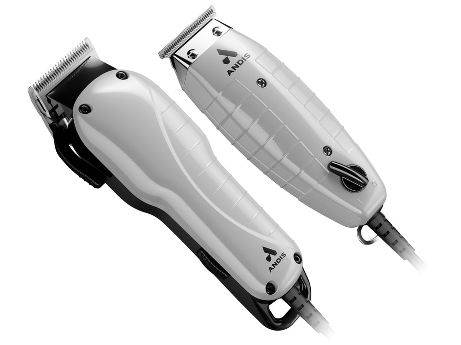 Andis Professional Barber Combo Clipper & Trimmer Set Model #AN-66615, UPC: 040102666155