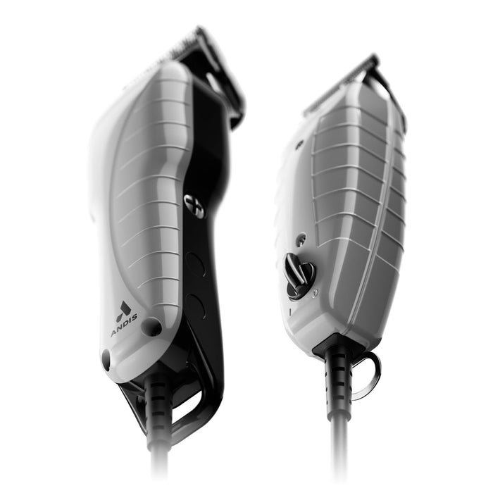 Andis Professional Barber Combo Clipper & Trimmer Set Model #AN-66615, UPC: 040102666155