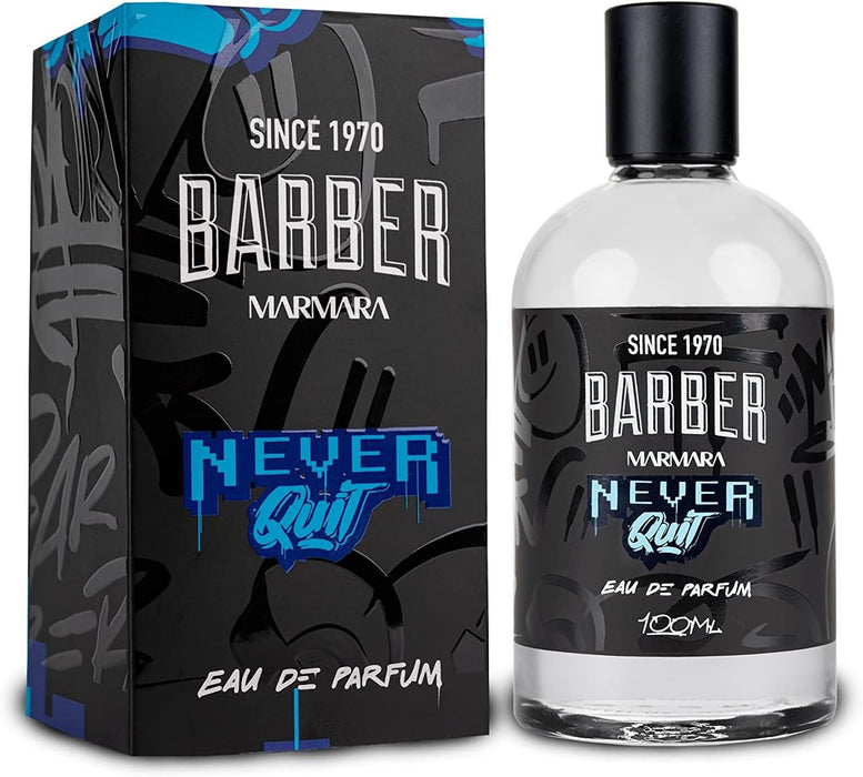 Marmara Barber Perfume Never Quit - 100ml Model #BP-100-NQ, UPC: 8691541007027