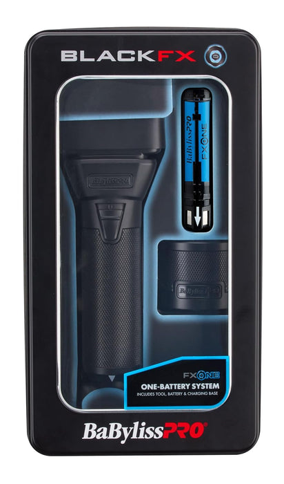 BabylissPro BlackFX FXONE Double Foil Shaver Model #BB-FX79FSMB, UPC: 074108477651