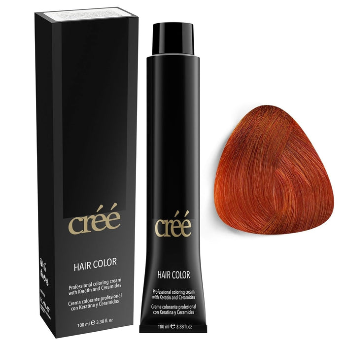 Cree Hair Color Copper Series - Intense Copper Blond Model #YV-CR-101-7.44, UPC: 639790925868