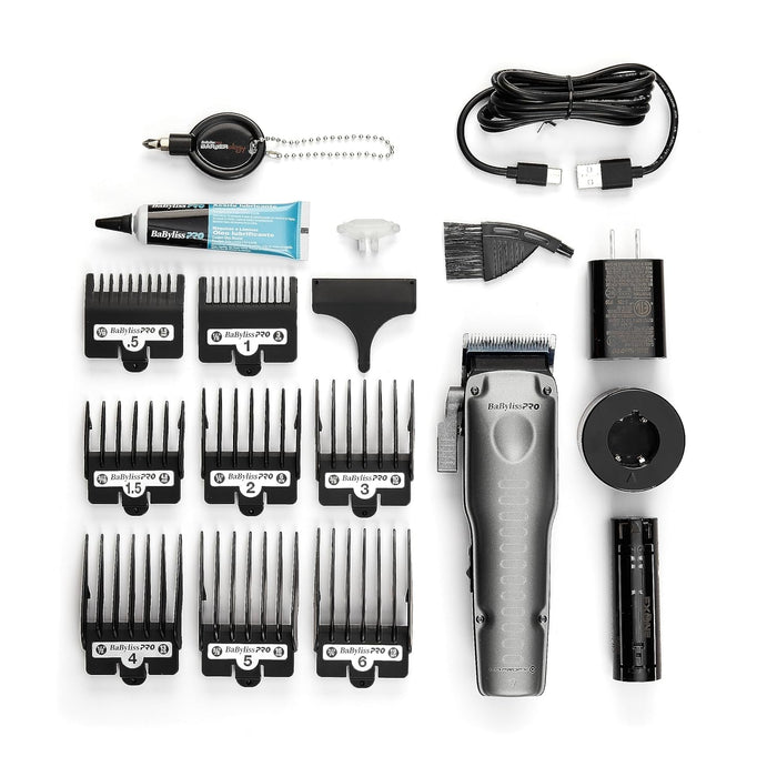 BaBylissPRO LOPROFX Professional Cord/Cordless Clippers #FX829, UPC: 074108481238