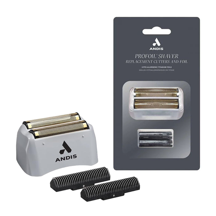 Andis - ProFoil Shaver's Titanium Foil Assembly & Inner Cutter Model #AN-17280, UPC: 040102172809