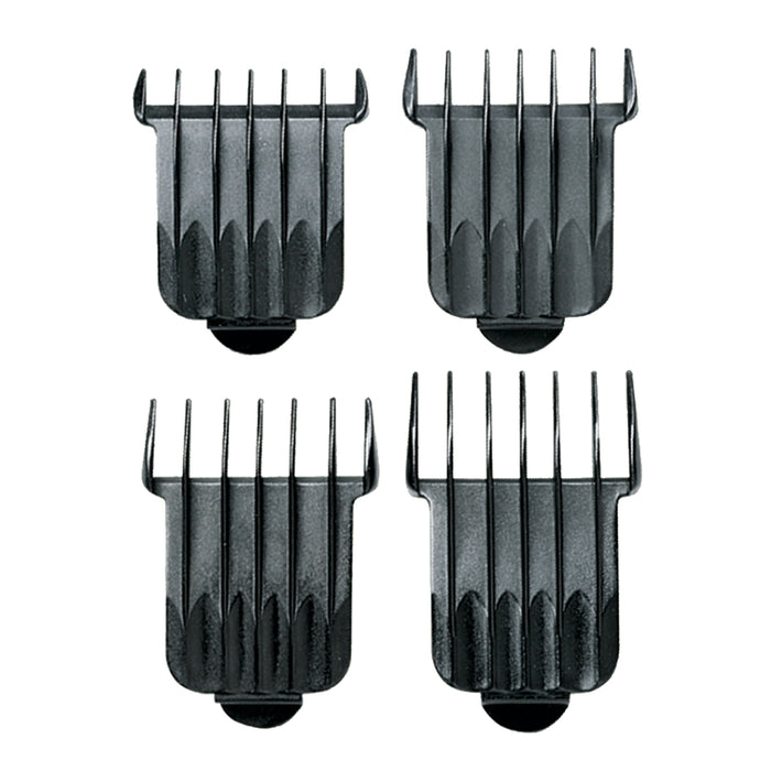 Andis - T-Blades 4-Comb Set; Sizes 1/16, 1/8, 1/4, 3/8 Model #AN-32196, UPC: 040102321962