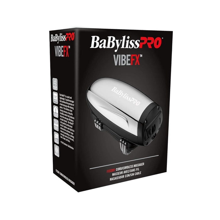 BABYLISS PRO VIBEFX Cord/Cordless Massager Model #BB-FXSSM1, UPC: 074108364678