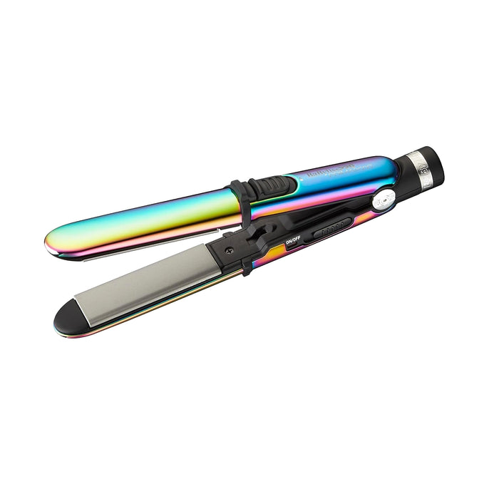 BaBylissPRO Limited Edition Iridescent Nano Titanium Prima2000 ¾" Stainless Steel Mini Iron Model #BB-BNTBRB2000UC, UPC: 074108477798