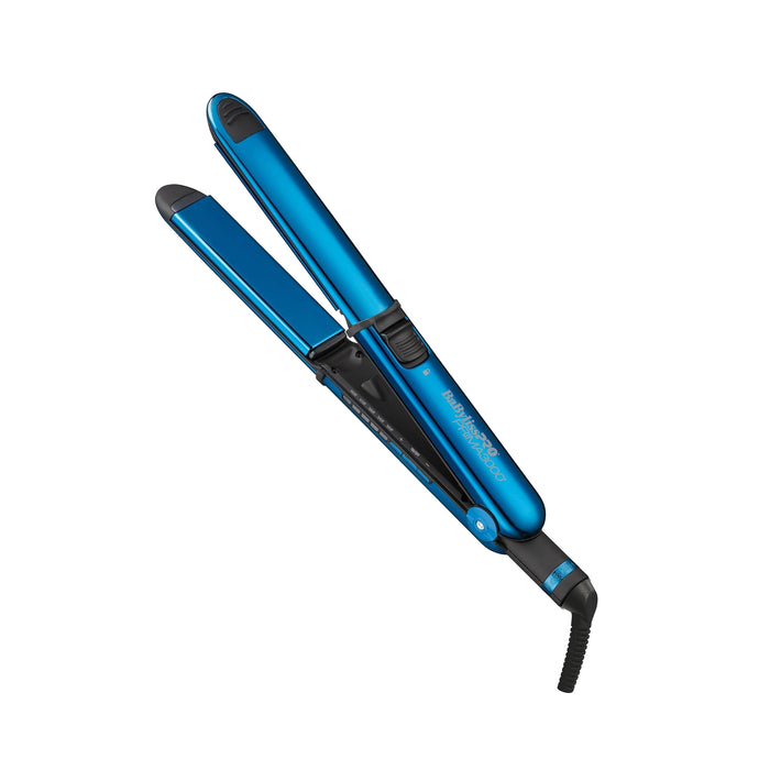 BaBylissPRO Nano Titanium Limited Edition Black & Blue 1 1/4" Prima3000 Styling Iron Model #BB-BNTMB3000TUC, UPC: 074108482921