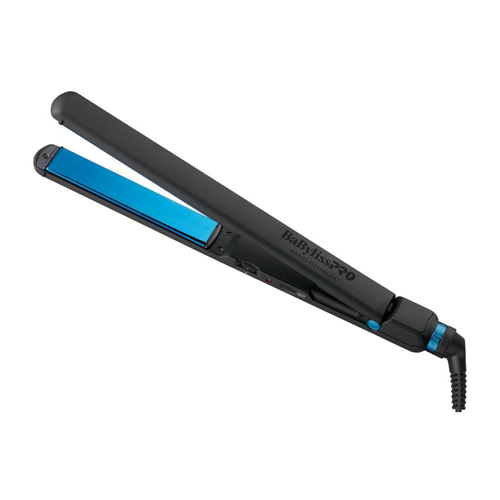 BaBylissPRO Nano Titanium Limited Edition Black & Blue 1" Ultra-Thin Flat Iron Model #BB-BNTMB4072TUC, UPC: 074108482884