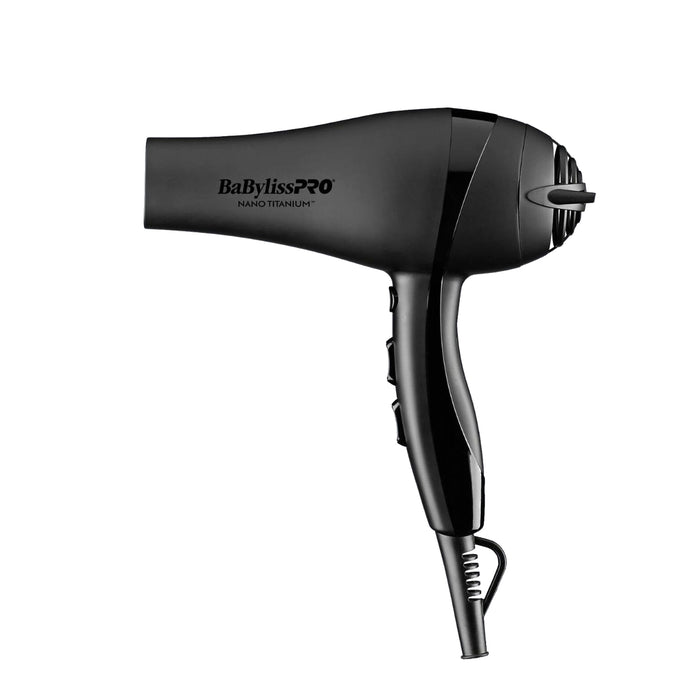 BaBylissPRO Nano Titanium Limited Edition Black & Blue Professional Ionic Dryer Model #BB-BNTMB5548, UPC: 074108487124