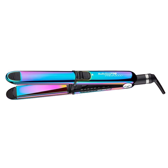 BaBylissPRO Limited Edition Iridescent Nano Titanium Prima3000 1¼" Styling Iron Model #BB-BNTRB3000TUC, UPC: 074108475060