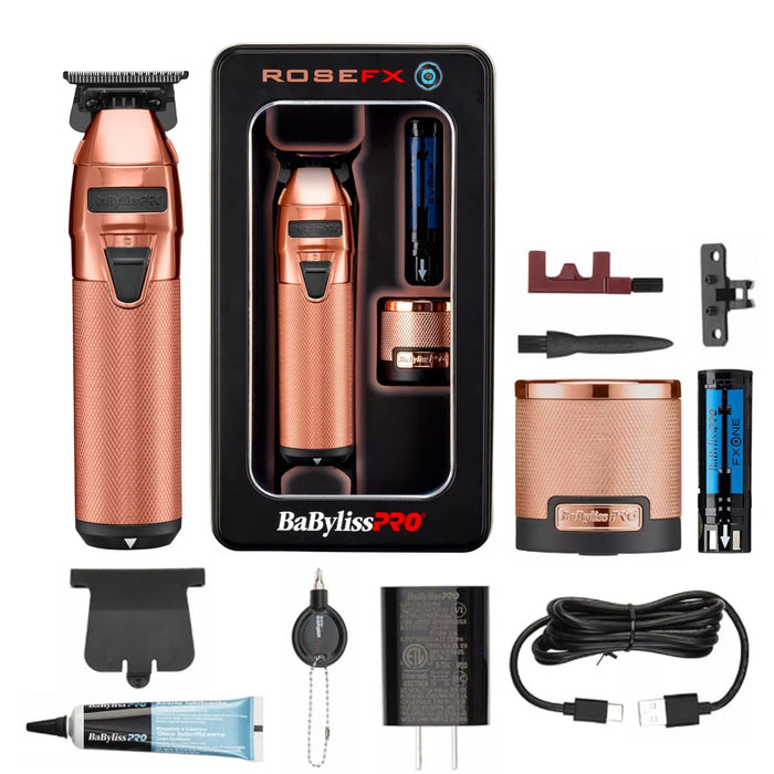 BaBylissPRO RoseFX FXONE Trimmer Model #BB-FX799RG, UPC: 074108486592