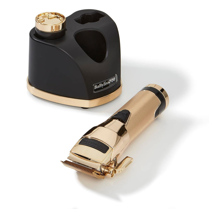 BaBylissPRO SNAPFX Gold Limited Edition Cordless Clipper Model #BB-FX890GI, UPC: 074108466785