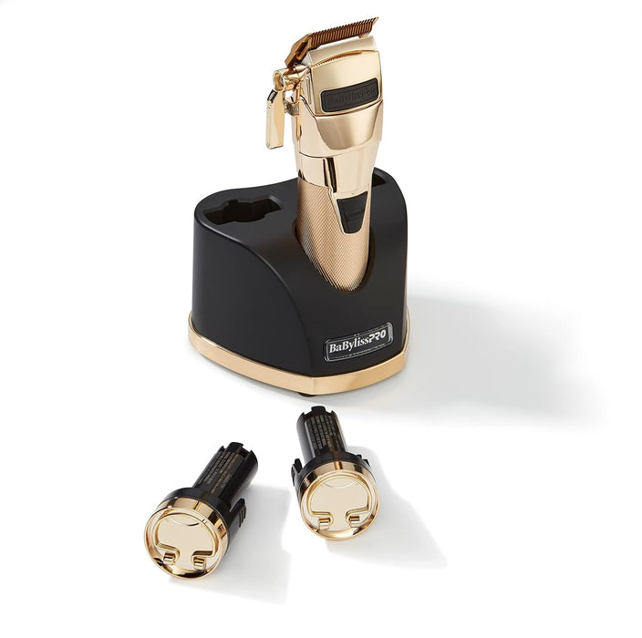 BaBylissPRO SNAPFX Gold Limited Edition Cordless Clipper Model #BB-FX890GI, UPC: 074108466785