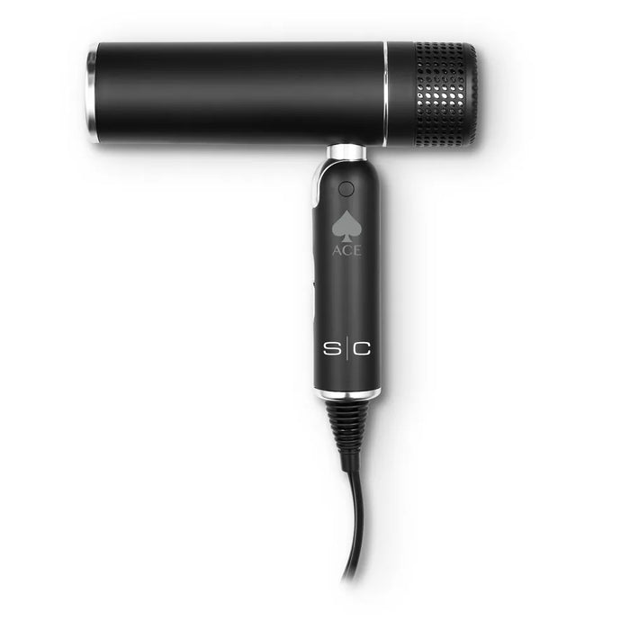 STYLECRAFT Ace Foldable Lightweight Hair Dryer with Powerful Motor Model #SC103B, UPC: 810069131986