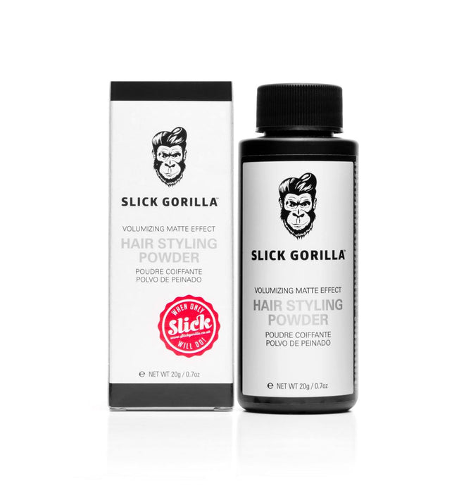Slick Gorilla Volumizing Matte Effect Hair Styling Powder - 0.7 Ounce (20g) Model #SG001 UPC: 5060656210005