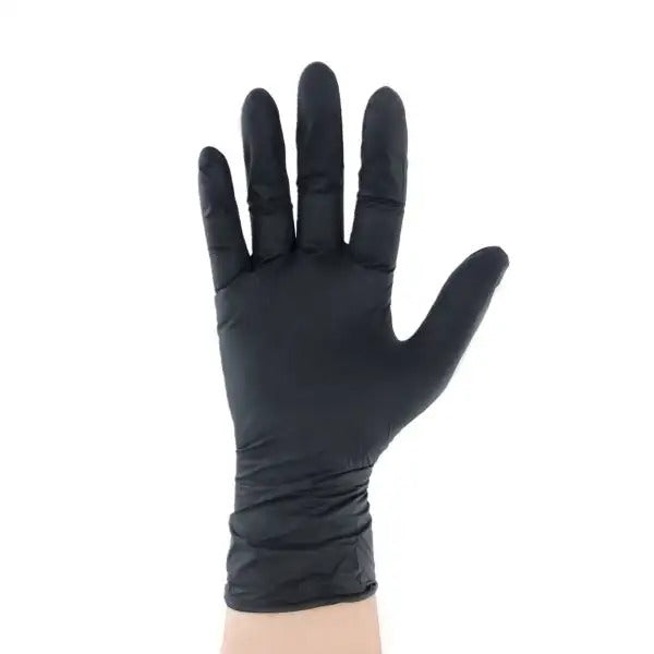 StyleCraft Studio Nitrile Gloves Black (Small) Model #ZZ-SC336BS, UPC: 810069133171
