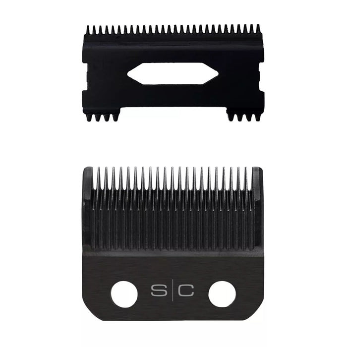 StyleCraft Fixed DLC Taper Blade + DLC Shallow Tooth 2.0 Cutter Clipper Blade Model #ZZ-SC539B, UPC: 810069133706