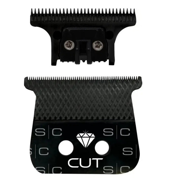 StyleCraft Replacement Diamond Cut Fixed Black Diamond Blade W/Cutter Model #ZZ-SC541B UPC: 810069132488