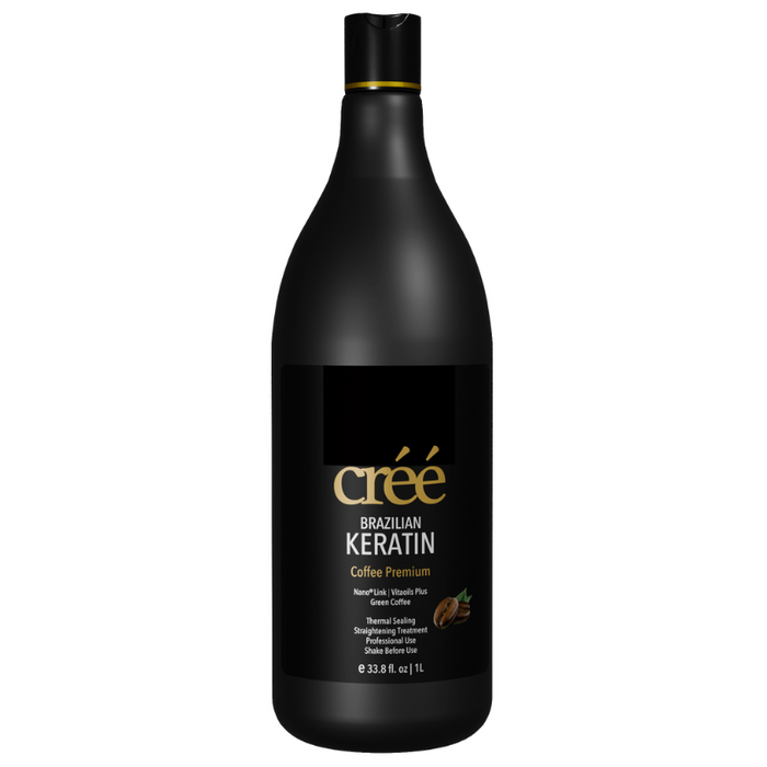 Cree Brazilian Keratin – Coffee 33.8 oz Model #YV-BK102, UPC: 7898639792778