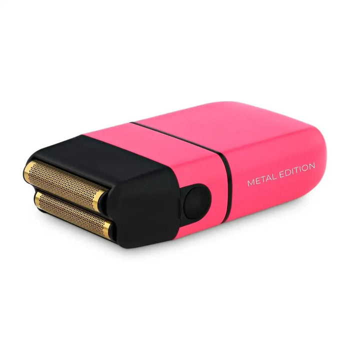 StyleCraft Instinct Metal Shaver - PINK - Double Foil with IN2 Vector Motor and Intuitive Torque Control Model #SC807PK, UPC:810069132785