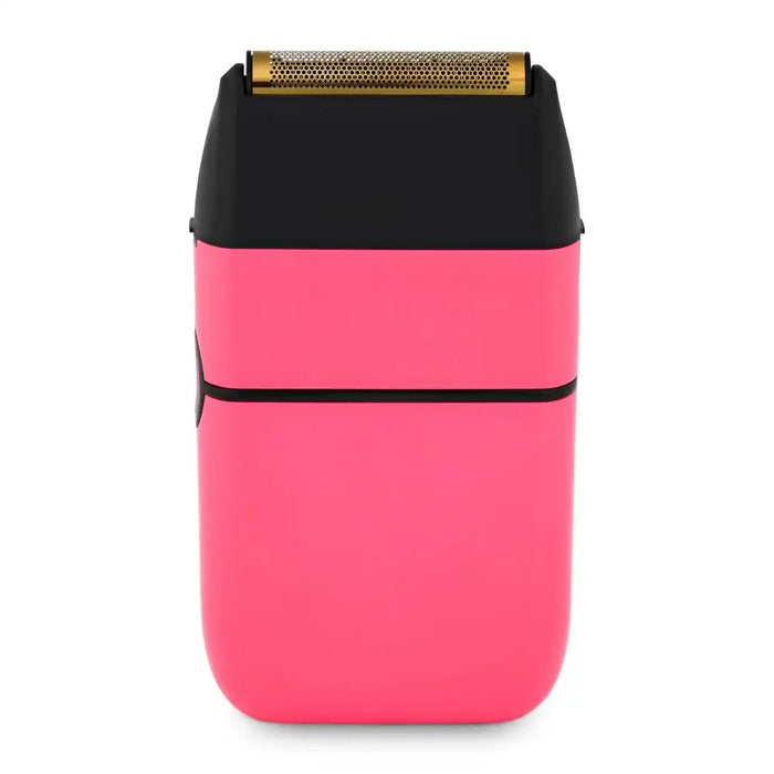 StyleCraft Instinct Metal Shaver - PINK - Double Foil with IN2 Vector Motor and Intuitive Torque Control Model #SC807PK, UPC:810069132785