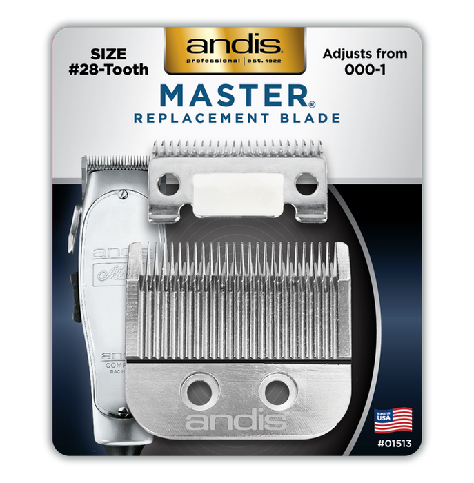 ANDIS Adjustable Blade Set #28 from Size 000 to Size 1 Model #AN-01513, UPC: 040102015137