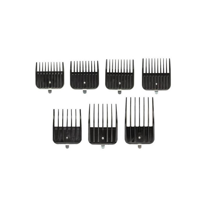 ANDIS Snap-on Blade Attachment Combs, 7-Combs Model #AN-01380, UPC: 040102013805