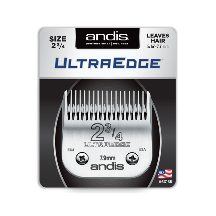ANDIS Size 2-3/4 - Leaves Hair - 5/16" - 7.9 mm Model #AN-63165, UPC: 040102631658