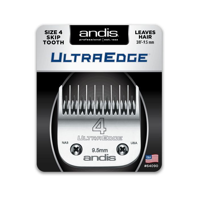 ANDIS UltraEdge Skip Tooth Blade #4 Model #AN-64090, UPC: 040102640902