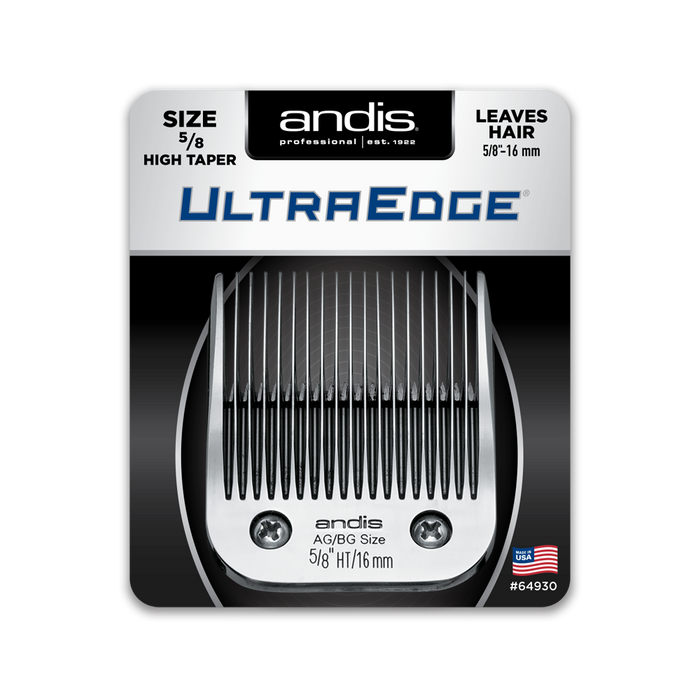 ANDIS Size 5/8"HT Finish Cut - Leaves Hair - 5/8" - 16 mm Model #AN-64930, UPC: 040102649301