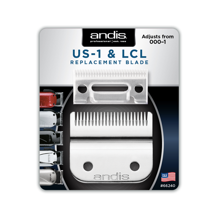 ANDIS Replacement Blade Set - US-1 Model #AN-66240, UPC: 040102662409