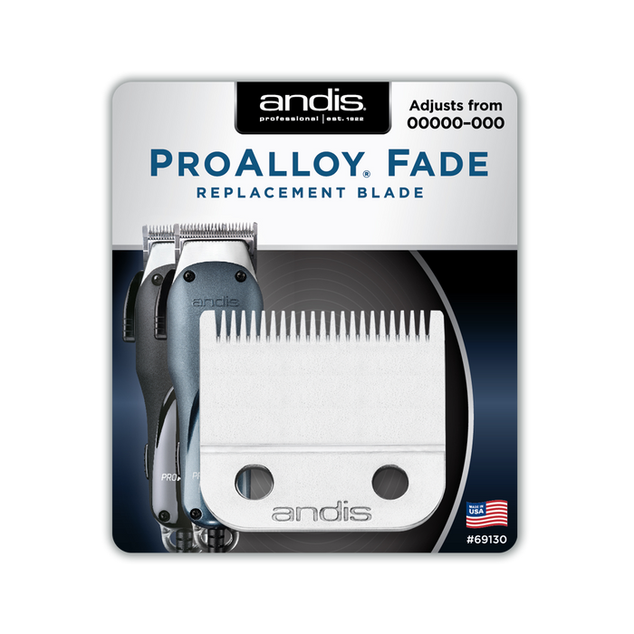 ANDIS ProAlloy Fade AAC-1 Replacement Blade Set Model #AN-69130, UPC: 040102691300