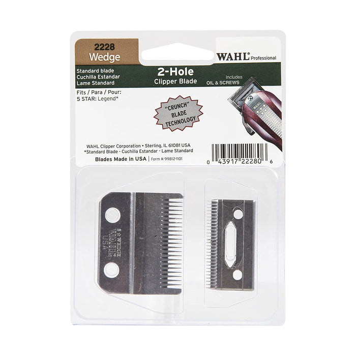 WAHL 5 Star Wedge Blade Set Model #WA-2228, UPC: 043917222806
