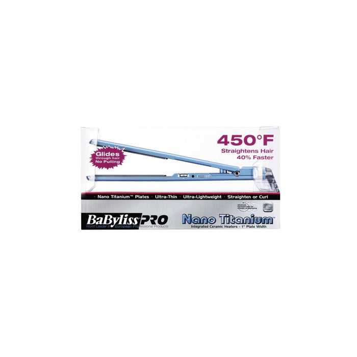 BABYLISS PRO Nano Titanium 1" Titanium-Plated Ultra-Thin Straightening Model #BB-BABNT3072TN, UPC: 074108141668