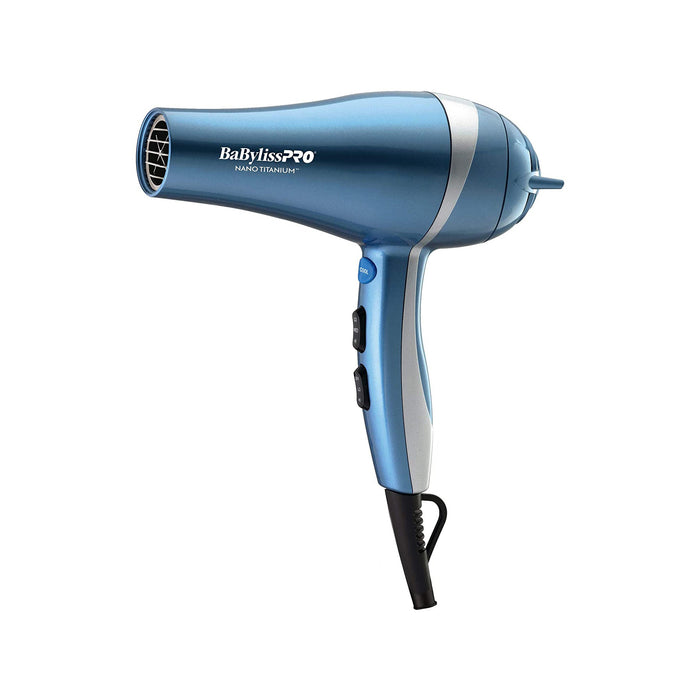 BABYLISS PRO M-S Titanium Dryer - Blue Model #BB-BABNT5548, UPC: 074108197955