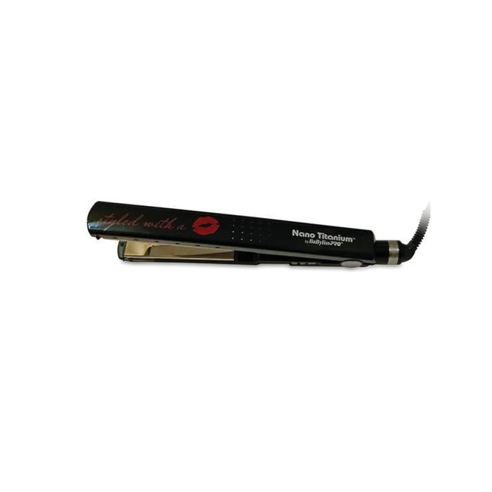 BABYLISS PRO Titanium Plated Straightening Iron 1 1/4" Model #BB-BABNTK2091T, UPC: 074108315168