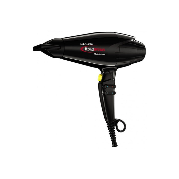 BABYLISS PRO ItaliaBrava Dryer with Ferrari-Designed Engine (BLACK) Model #BB-BABFB1BK, UPC: 074108324269
