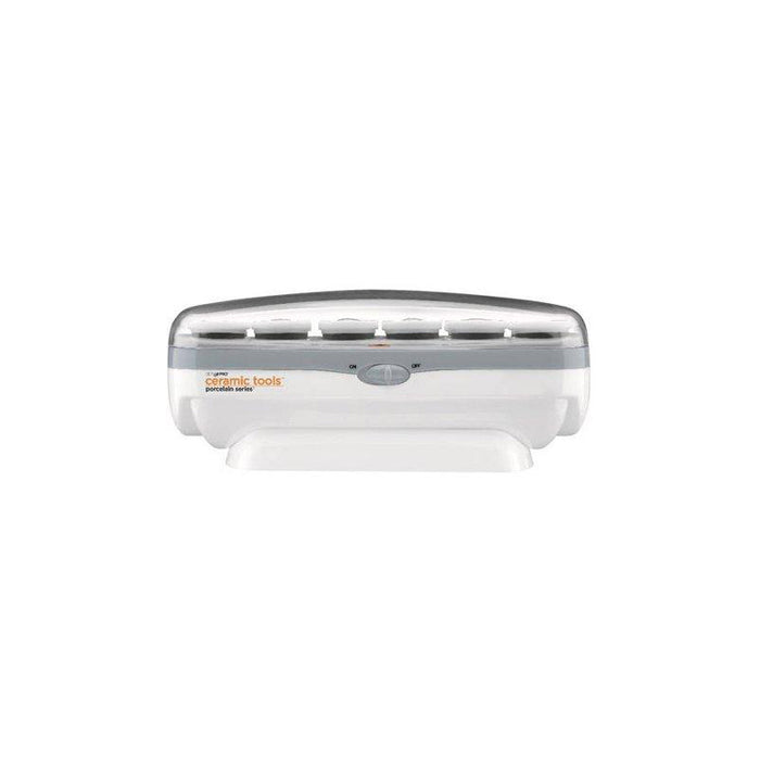 CONAIR PRO Ceramic Tools Porcelain Series 12-Roller Hairsetter Model #CN-CPPCHV14, UPC: 074108340450