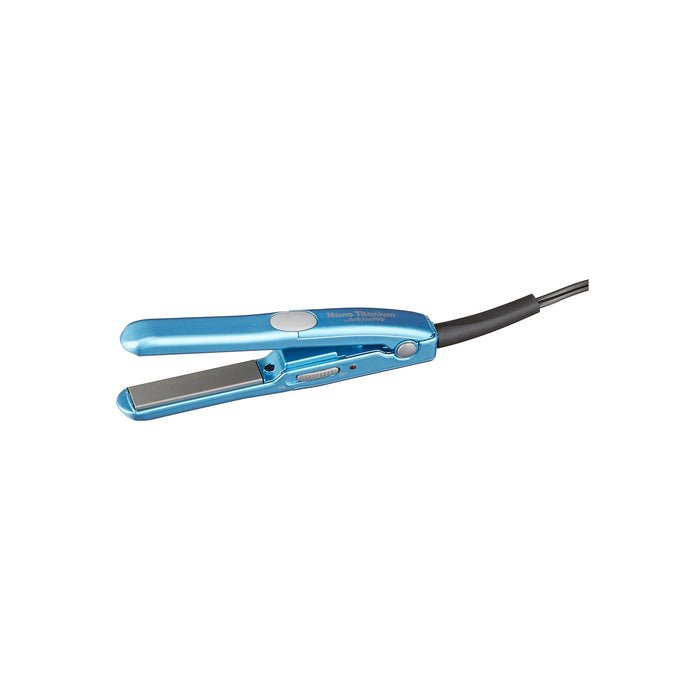 BABYLISS PRO Nano Titanium Mini Iron & Pouch Model #BB-BABNTBG3050N, UPC: 074108358974