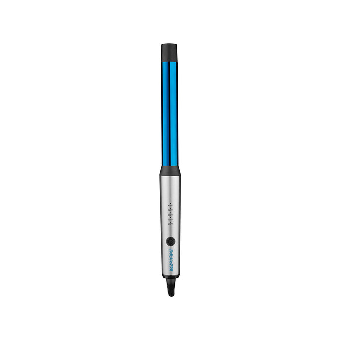BABYLISS PRO Nano Titanium Special Edition SET. Ultra Thin 1.5" Straightener and 1" Curling Wand Silver/Blue Model #BB-BNTPP34UC, UPC: 074108417893