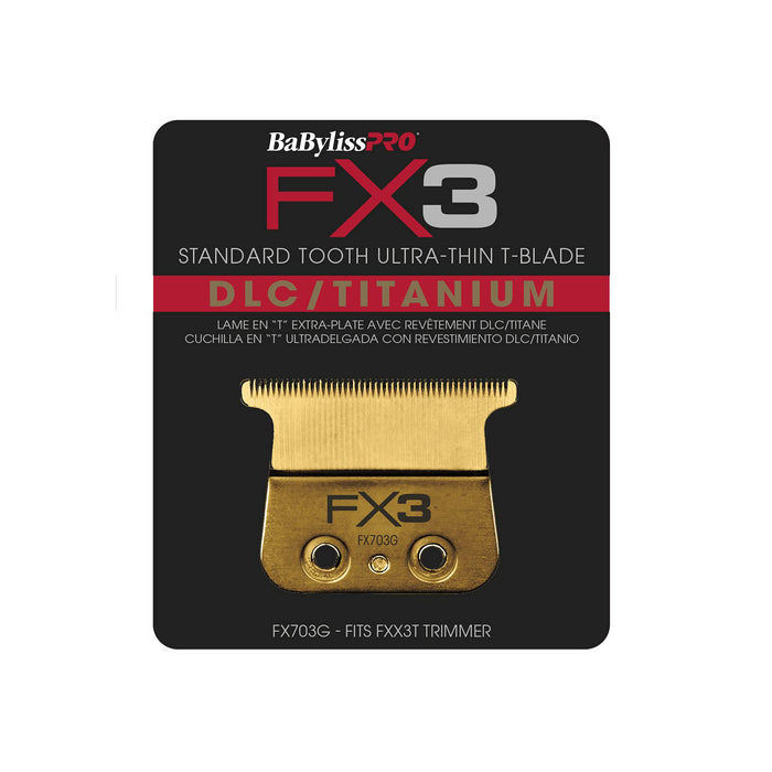 BABYLISS PRO Replacement Blade for FXX3T Trimmer Model #BB-FX703G, UPC: 074108443151
